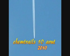 Chemtrails 10 aout 2010