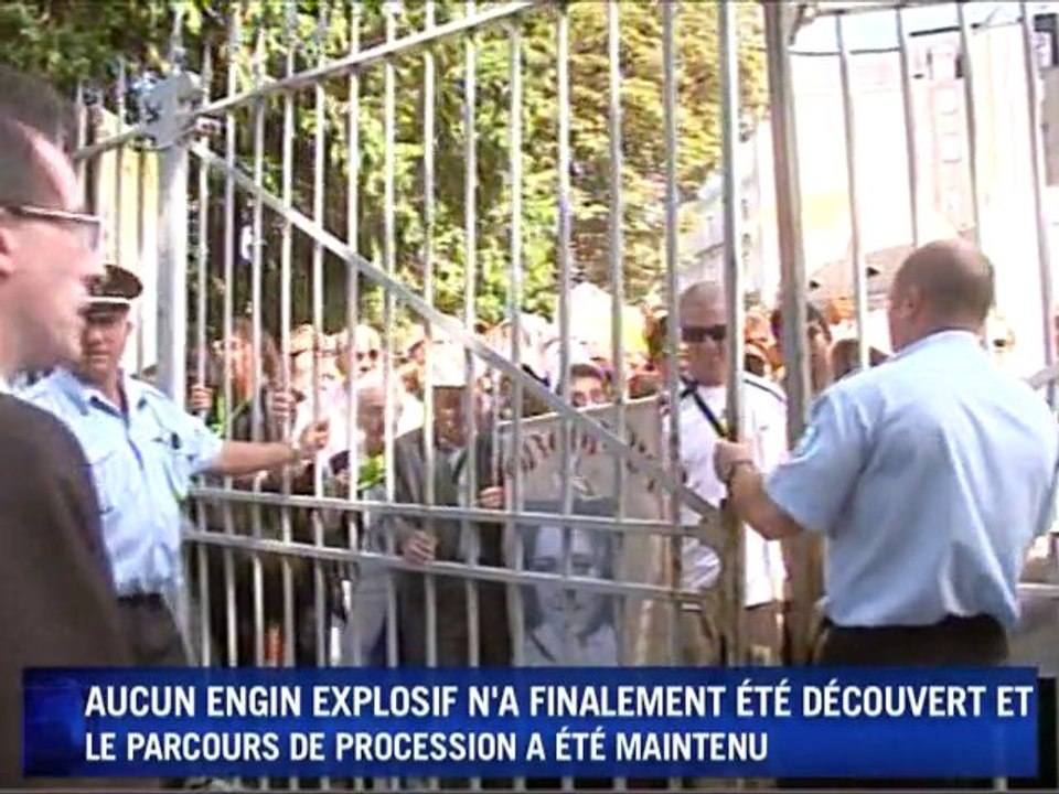 France: évacuation de pèlerins à Lourdes après une alerte à la bombe