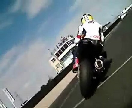 Chute Vigeant qualif endurance o3z 2010 CBR 600 Dholda