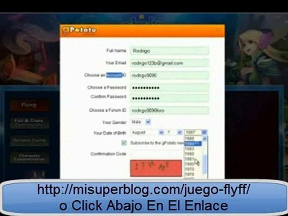 Juego Flyff, (Juego Gratis) !!! Juego 3D