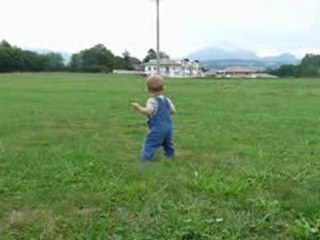 Poussin maîtrise la marche