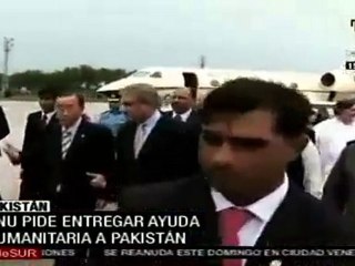 Ban Ki-moon pide al mundo acelerar ayuda a Pakistán tras in