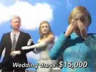 chelsea clintonun düğünü animasyon