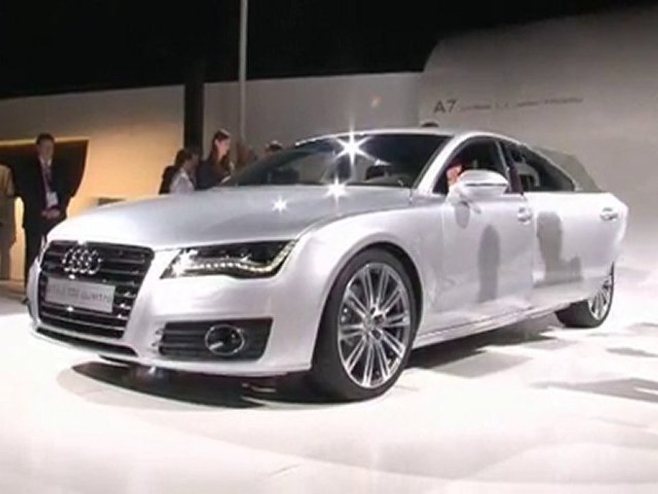 Audi a7 sportback world premiere