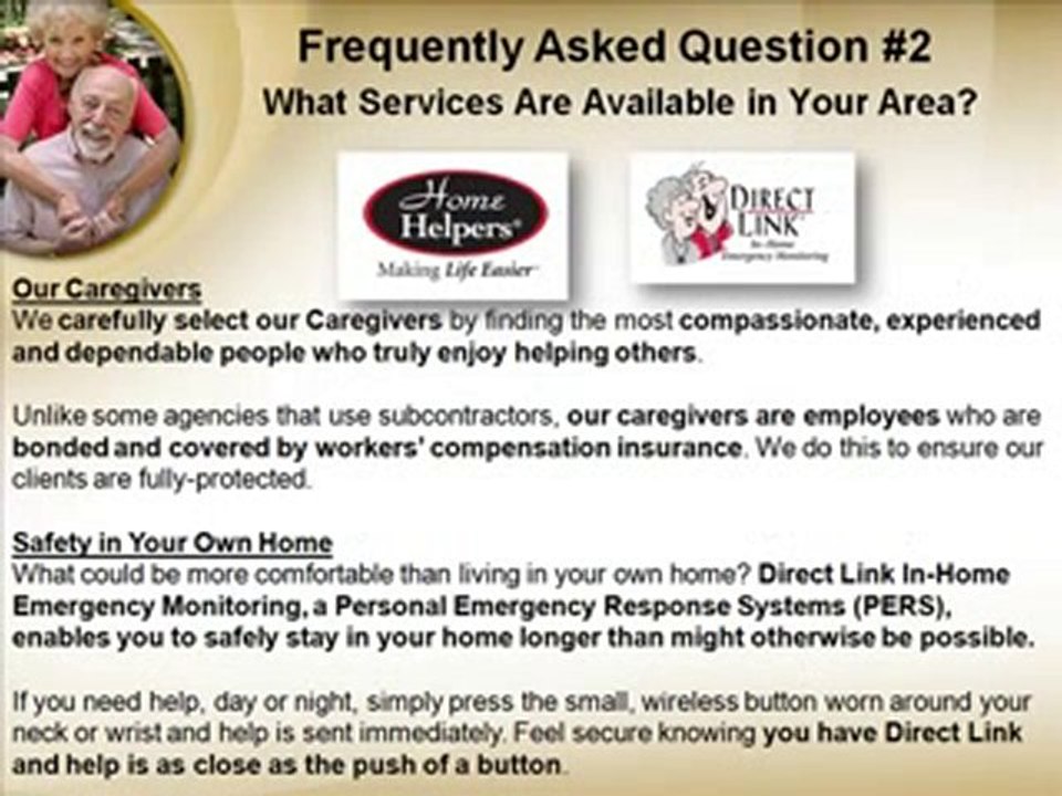 Elderly Home Care Chicago IL - Educational Video2