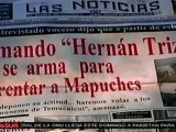 Mapuches cumplen un mes en huelga de hambre