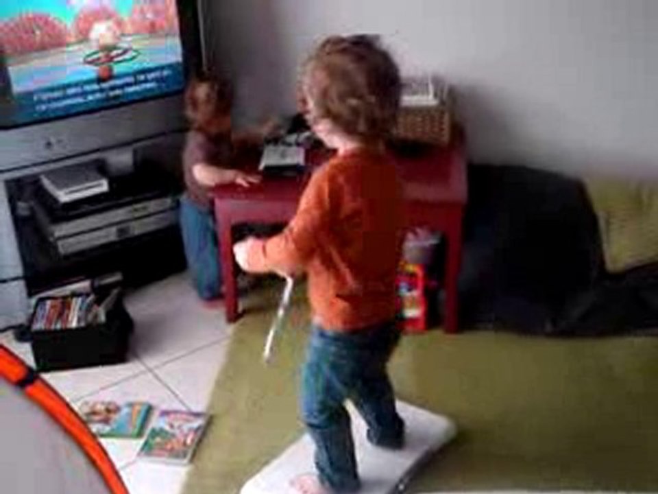 romann se déhanche avec la Wii