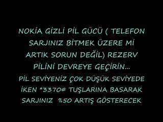 Telefon Gizli Şifre Hile Ve Bilgileri