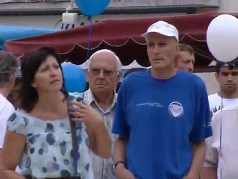 CENTENAIRE 3/07/10 (Ecole de Football arrivant Place Foch)