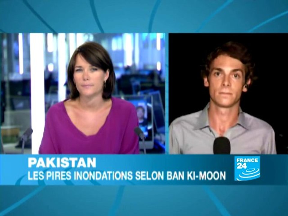 "Les pires inondations" selon Ban Ki Moon