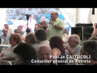 Paul-Jo Caitucoli Débat Ghjurnate Internaziunale 2010