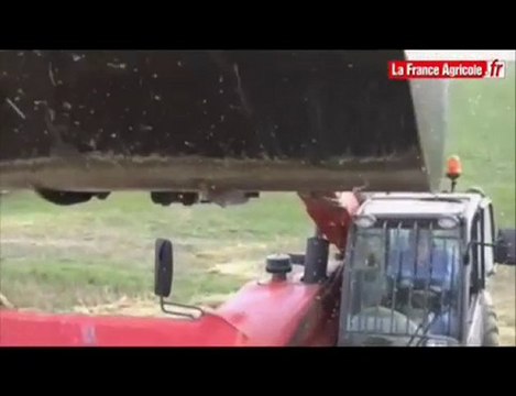 Presser les menues pailles grâce à l'Entonn'Up