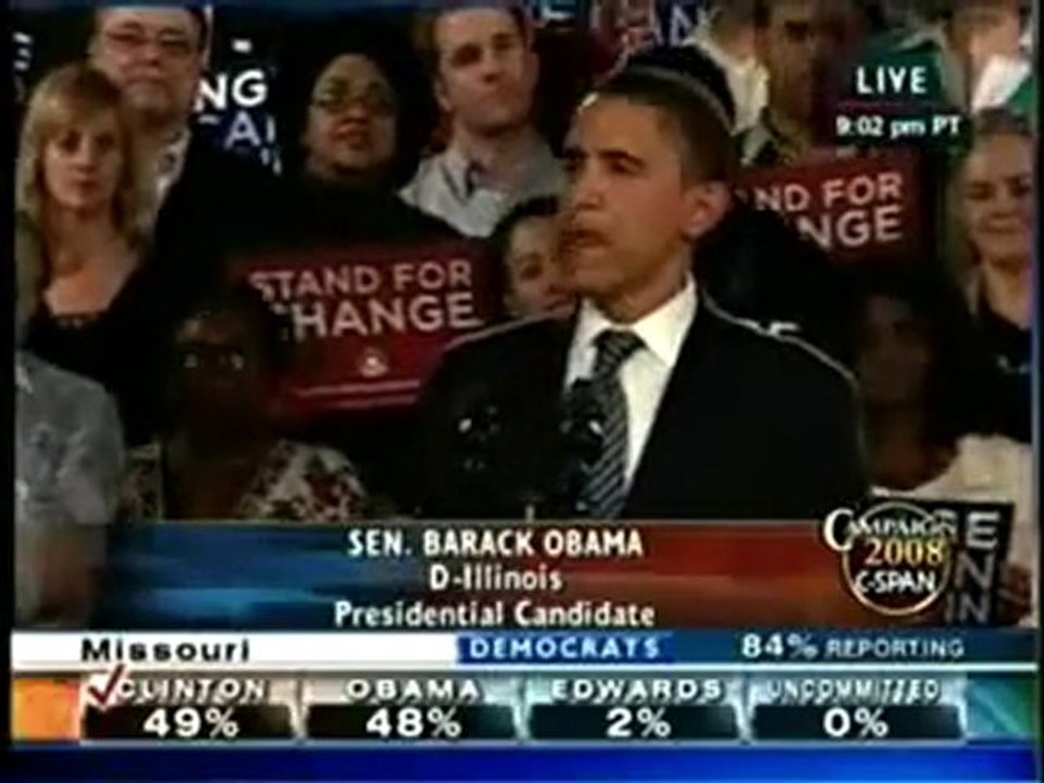 Obama We are the ones we have been waiting for