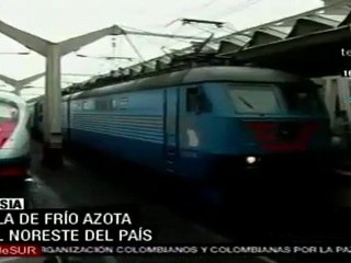 Ola de frío afecta noreste de Rusia