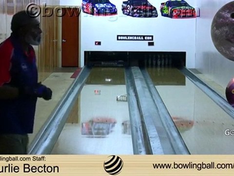 Lane #1 Gemstone Bowling Ball Reaction Video
