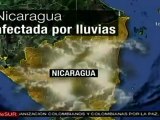 Familias son evacuadas en norte de Nicaragua por lluvias