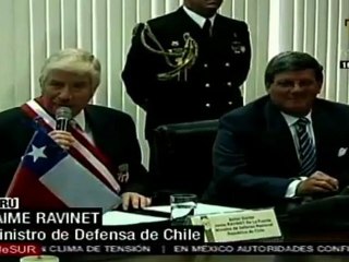Ministro de Defensa chileno visita Lima