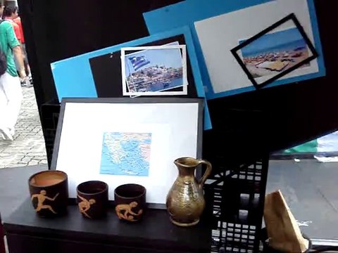 olympic village youth olympic games 2010 greek kiosk