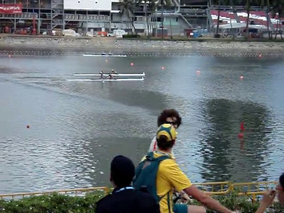 Youth Olympic games 2010 rowing women's pair semifinal