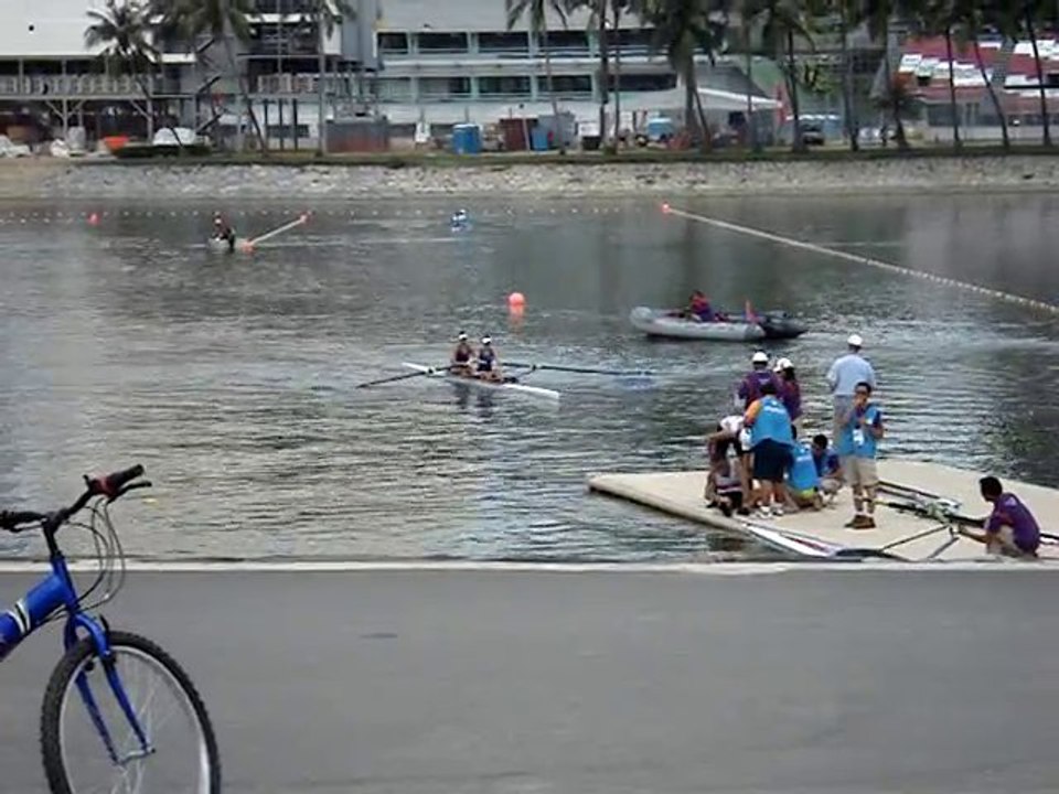 Youth Olympic games 2010 rowing men's pair semifinal