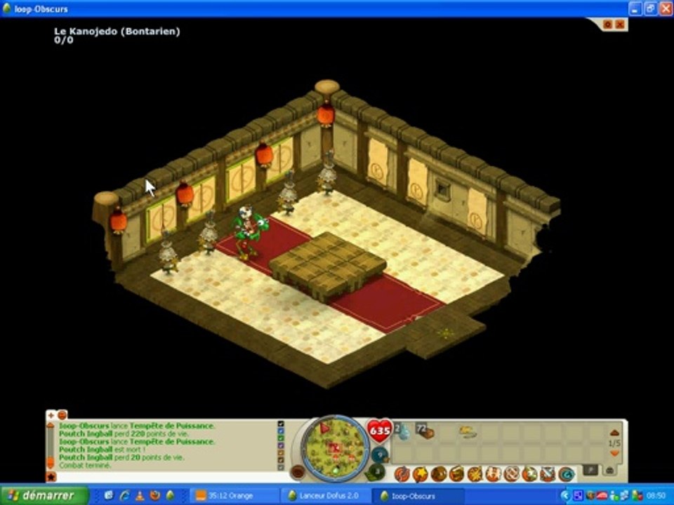 Iop feu niveau 60 dofus serveur Helsephine