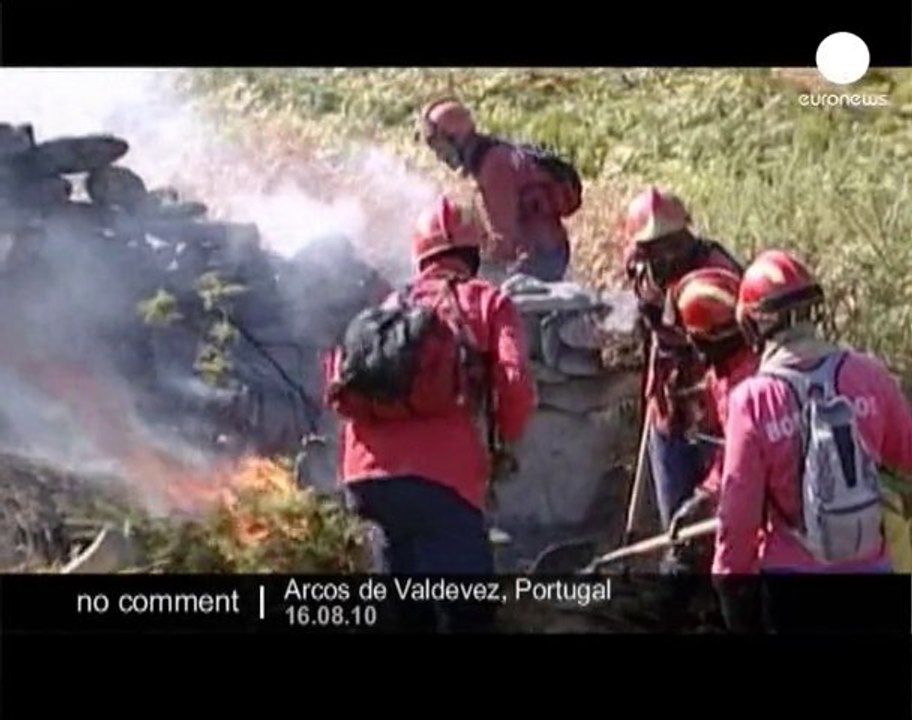 Fighting wildfires in Portugal - no comment