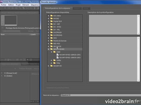 Premiere Pro CS5 : Créer des séquences multi-formats