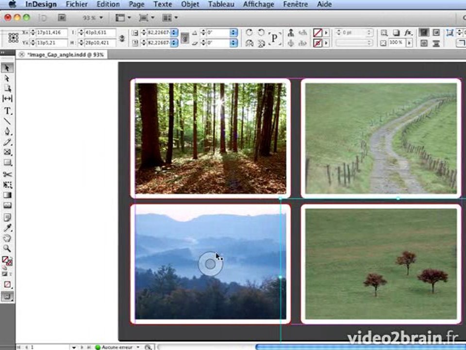 InDesign CS5 : L'outil Espace