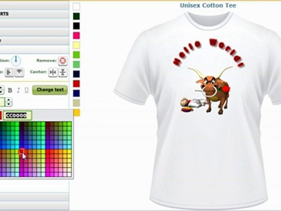 Custom T Shirt Design Software by CBSAlliance.com