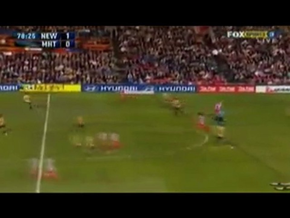 Un autogol con mucha técnica