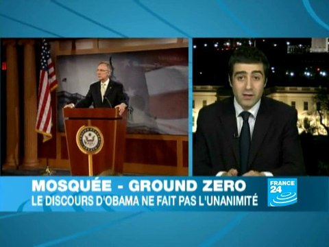 Le patron des démocrates contre la mosquee de Ground Zero