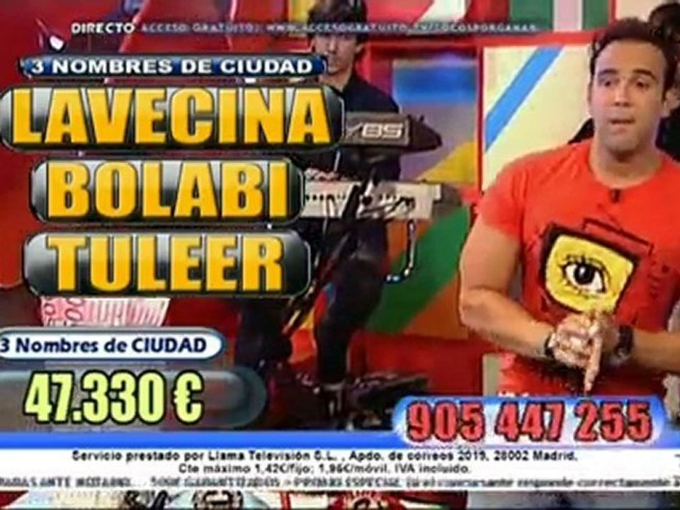 Estafa en Tele5: el nombre de mujer premiado era UN MINERAL!