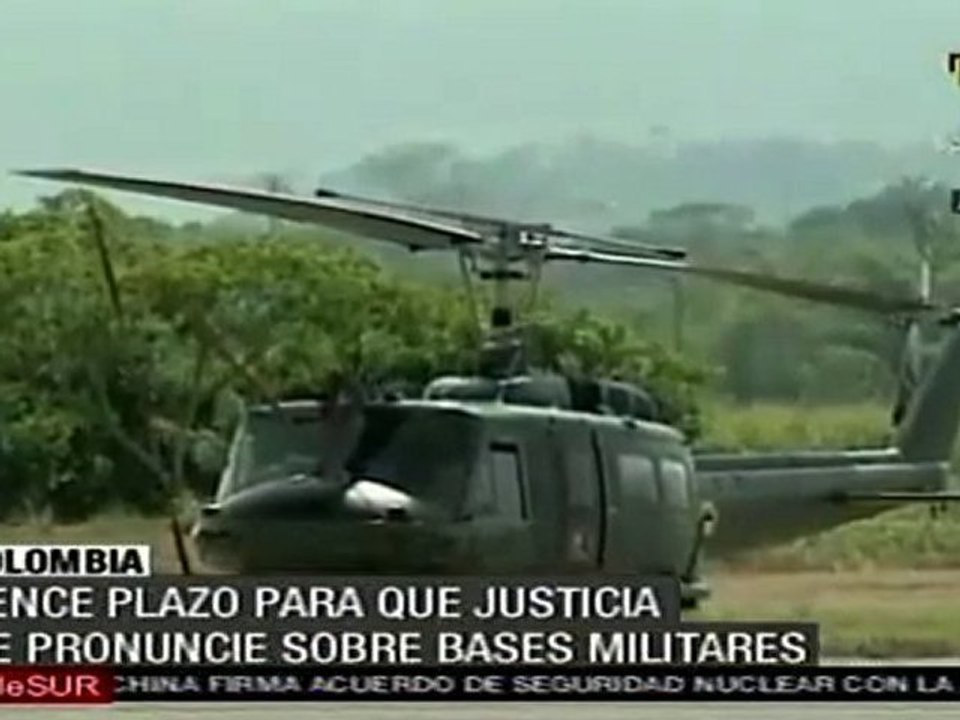 Vence plazo para que justicia se pronuncie sobre bases milit