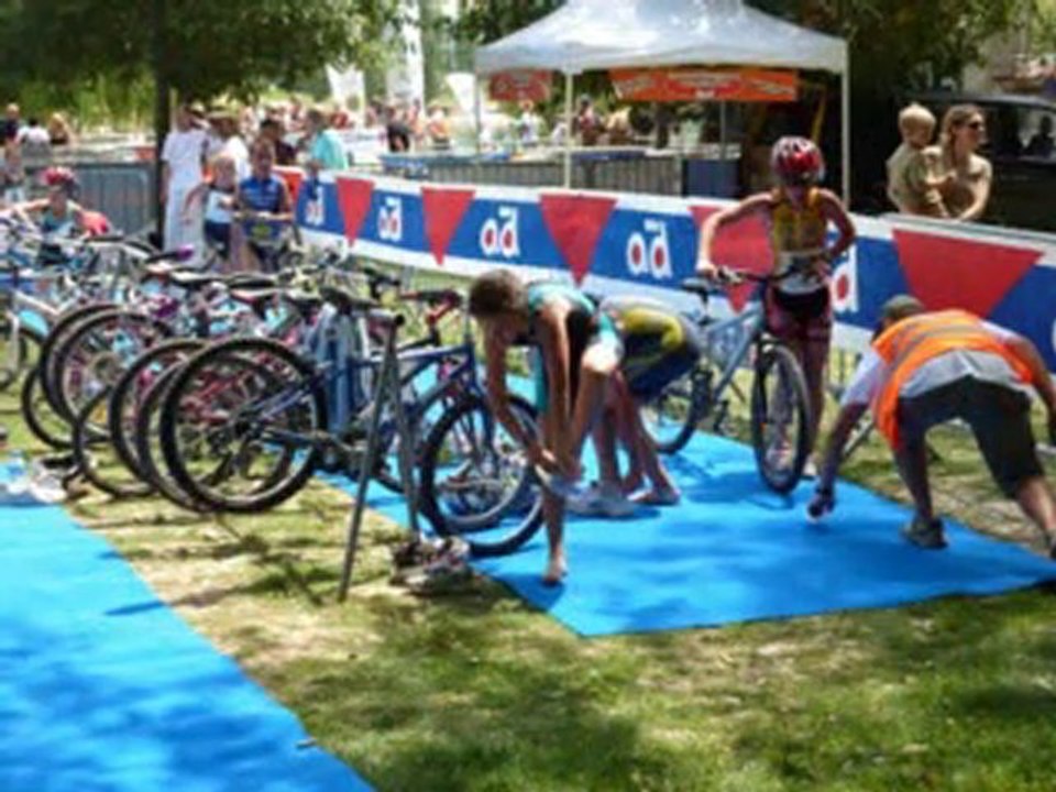 Triathlon 2010 des Vannades .Manosque