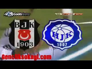 Besiktas HJK Helsinki maçı özeti gol 2