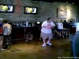Guy Dances by Himself at Bar