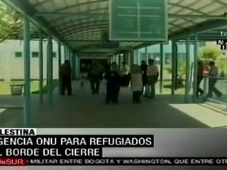 Agencia ONU para refugiados al borde del cierre