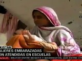 Habilitan escuelas como hospitales en Pakistán
