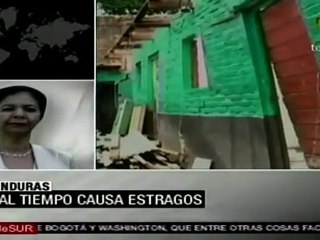 Lluvias torrenciales obligan a realizar evacuaciones en Tegu