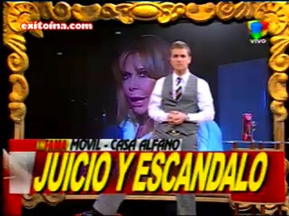 Exitoina.com - Alfano enojada Infama