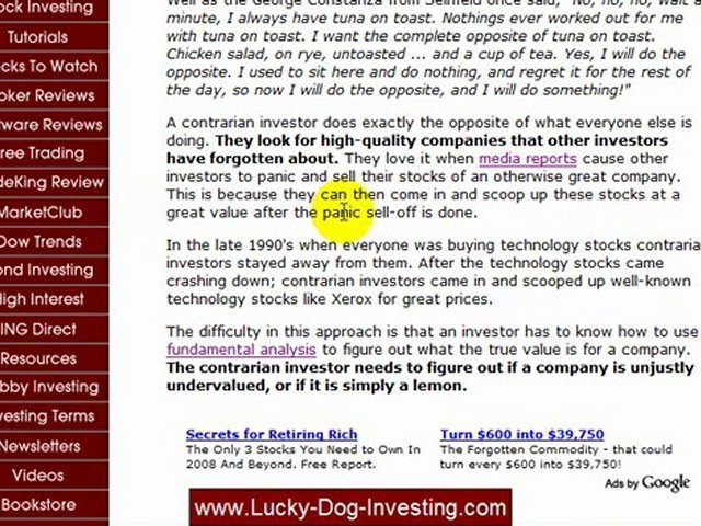 What Is Contrarian Investing