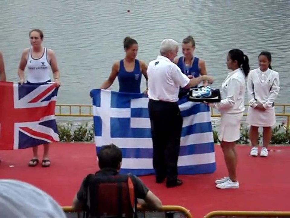 olympic youth 2010 rowing women's pair final