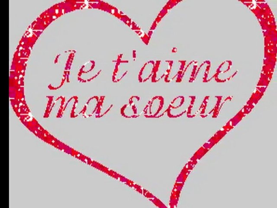 pour toi ma soeurette