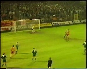Go Ahead Eagles - Sparta, Bosvelt scoort 1-0 (1 mei 1993)