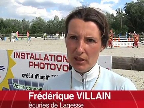 Brienne le Château : concours de saut d'obtacles