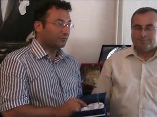 Zonguldak E.M.Lisesi Müdüründen Başkan Özdemir'e Ziyaret