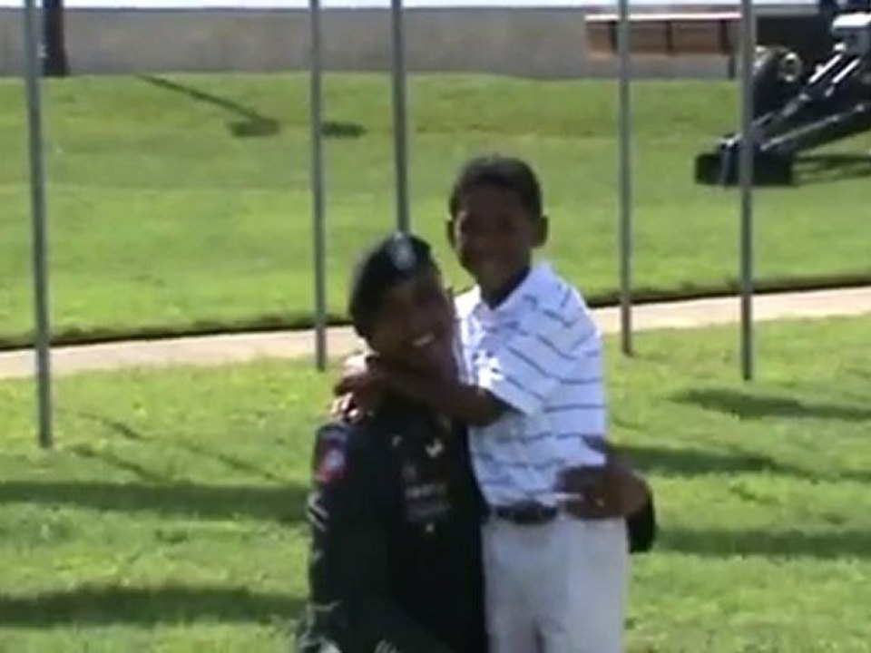 Mark Fuller at Mace's graduation