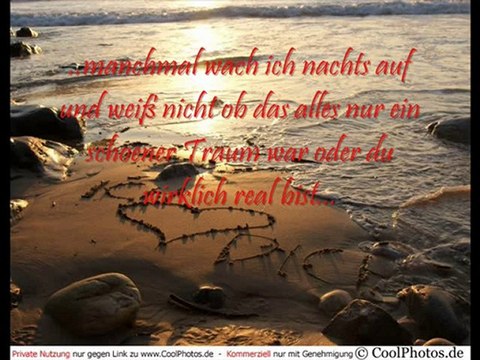 ...nur fuer dich..ich liebe dich ueberalles!