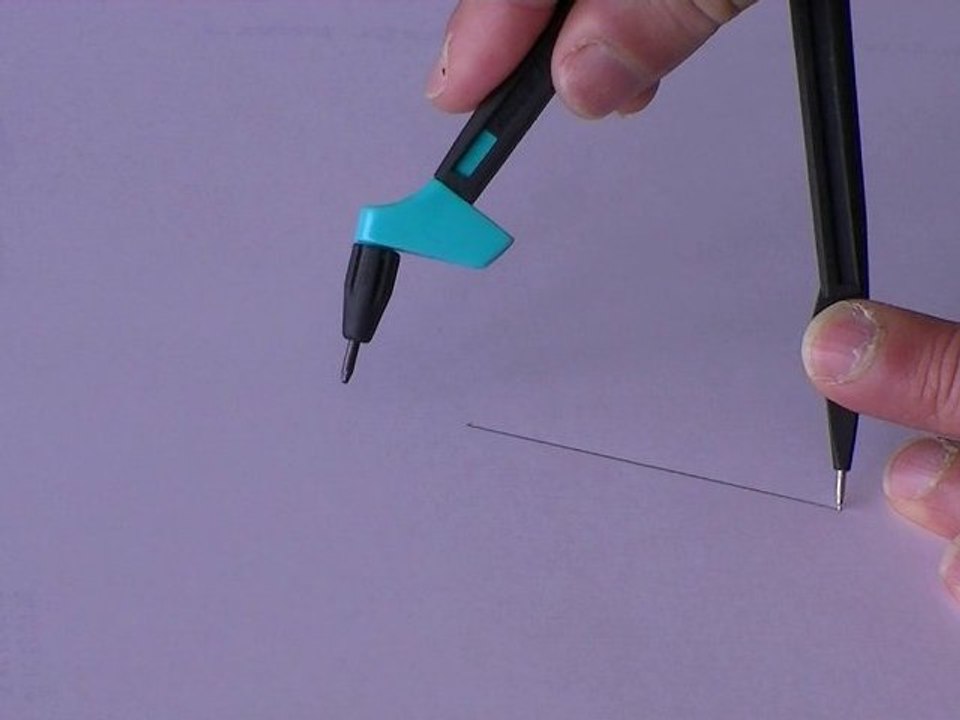 Cours - Construction d'un triangle isocèle