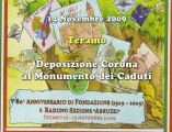 152 - Alpini a Teramo 4: Corona al Monumento Caduti